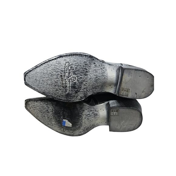 Moonshine Spirit 9 Distressed Grey Leather Cowboy Western Boot Rodeo Ranch main image 6